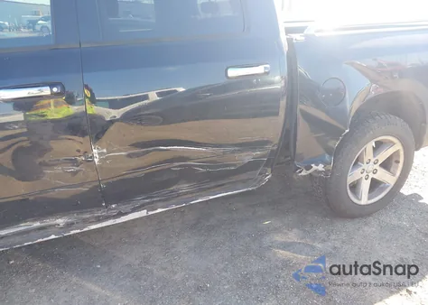 2012 Ram 1500 Slt из США, поврежденный, VIN 1C6RD6LT6CS267728